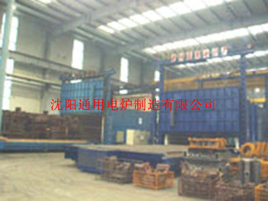 貫通式全纖維臺(tái)車(chē)爐展示